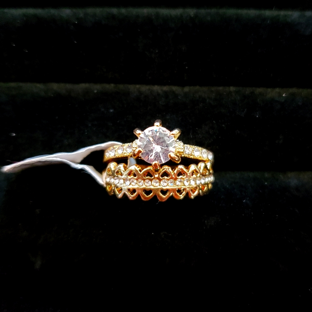 👑lace ring set